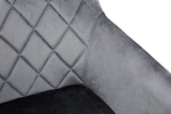 Стул Томас XS-2836 Микс Мебель черный/велюр серый фотография