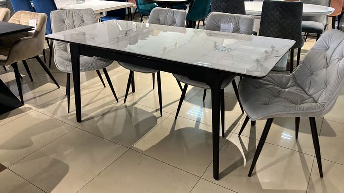 Стул STYLE Velvet Intarsio Светло Серый фотография
