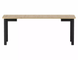 Стол Обеденный OSKAR Signal 80(200)x80 дуб/черный
