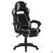 Комп'ютерне крісло VR Racer Textile Webster AMF чорний/сірий