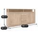Комод MEBEL ELITE BLAGO 190 дуб сонома