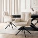 Стул поворотный MEBEL ELITE JUNE Кремовый