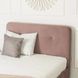 Ліжко оксамитове MEBEL ELITE MIKEL Velvet 120x200см Рожевий