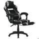 Комп'ютерне крісло VR Racer Textile Webster AMF чорний/сірий