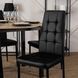 Стілець MEBEL ELITE TEX 2, екошкіра: чорний