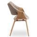 Стул бархатный MEBEL ELITE LUISE Velvet Беж