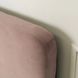 Ліжко оксамитове MEBEL ELITE MIKEL Velvet 120x200см Рожевий