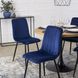 Стілець оксамитовий MEBEL ELITE IBIS Velvet, Темно-синій