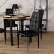 Стілець MEBEL ELITE TEX 2, екошкіра: чорний