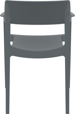 Стілець Siesta Onto Tulum Armchair Dark Grey фотографія