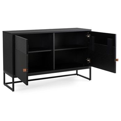 Комод MEBEL ELITE BRENEIS Черный фотография