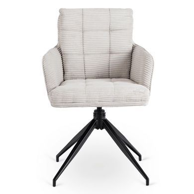 Стілець поворотний MEBEL ELITE AKITA Сірий фотографія