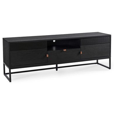 ТВ Тумба MEBEL ELITE GARDA 160 Черный фотография