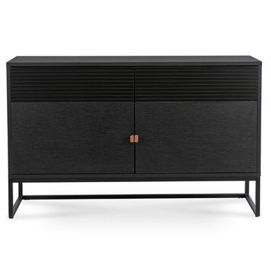 Комод MEBEL ELITE BRENEIS Черный фотография