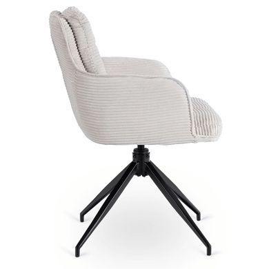 Стілець поворотний MEBEL ELITE AKITA Сірий фотографія