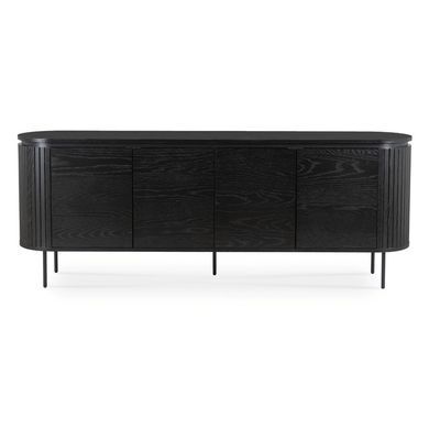 Комод MEBEL ELITE BECK 200 Черный фотография