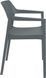 Стілець Siesta Onto Tulum Armchair Dark Grey