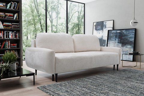Диван раскладной BOHO на ножках Perfect Home Польша Светло-серый фотография