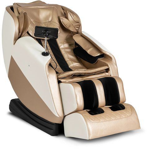 Масажне крісло MEBEL ELITE RX ULTRA PRO MAX екошкіра бежевий фотографія