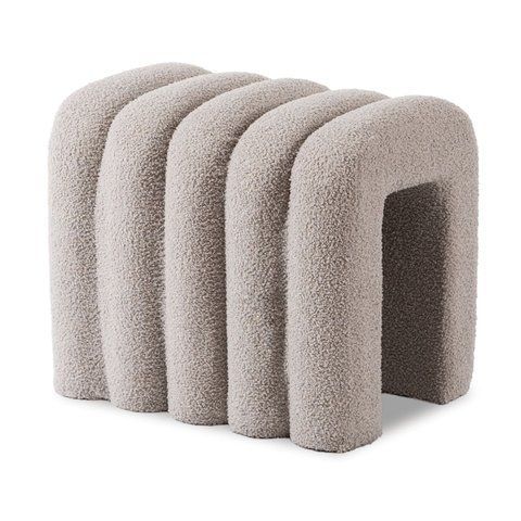 Пуф MEBEL ELITE PIKSEL Серый фотография