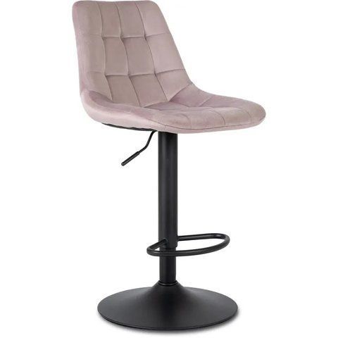 Барный стул бархатный MEBEL ELITE ARCOS 2 Velvet розовый фотография