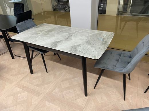 Стол раскладной TM-76 VETRO 120(160)x80 Калакатта Мрамор Глянец фотография