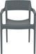 Стілець Siesta Onto Tulum Armchair Dark Grey