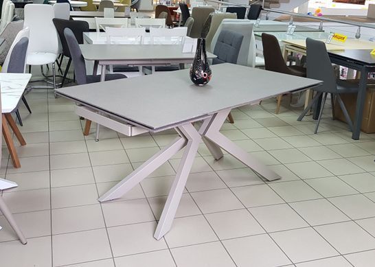 Стіл Обідній DAOSUN RF 5205 DT 160-90 Сіро Бежевий фотографія