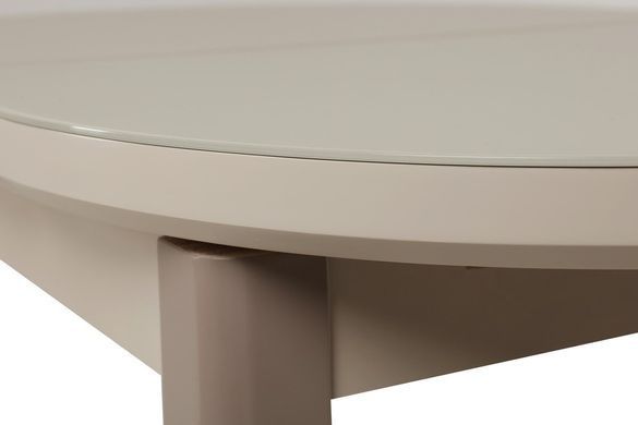 Стіл розкладний TM-75 VETRO 120x80 Капучино / Латте фотографія