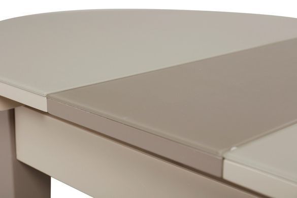 Стіл розкладний TM-75 VETRO 120x80 Капучино / Латте фотографія