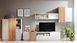 Стенка Perfect Home 3Д / 3D C Белый/дуб золотой крафт