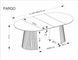 Стол FARGO Halmar 120(210)x 120 Орех