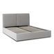 Кровать двуспальная MEBEL ELITE MARSYLIA Velvet 180x200 см Серый