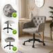 Стілець офісний поворотний оксамитовий MEBEL ELITE KONOR Velvet Сірий