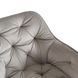Стілець офісний поворотний оксамитовий MEBEL ELITE KONOR Velvet Сірий