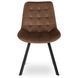 Стілець оксамитовий MEBEL ELITE RICK Velvet Коричневий