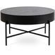 Журнальний столик MEBEL ELITE BELIEF 80x80 Чорний