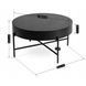 Журнальний столик MEBEL ELITE BELIEF 80x80 Чорний