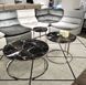 Журнальний столик GLORY XL Night Prestol 80x80 Чорний