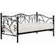 Кровать односпальная металлическая 90x200 см MEBEL ELITE MIKE Черный фотография