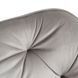 Стілець офісний поворотний оксамитовий MEBEL ELITE KONOR Velvet Сірий