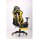 Комп'ютерне крісло VR Racer BattleBee AMF Чорний Жовтий