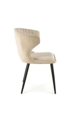 Стул K-496 Velvet Halmar Светло-бежевый фотография