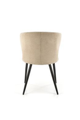 Стул K-496 Velvet Halmar Светло-бежевый фотография