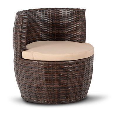 Комплект садових меблів MEBEL ELITE FRIO Коричневий/Беж