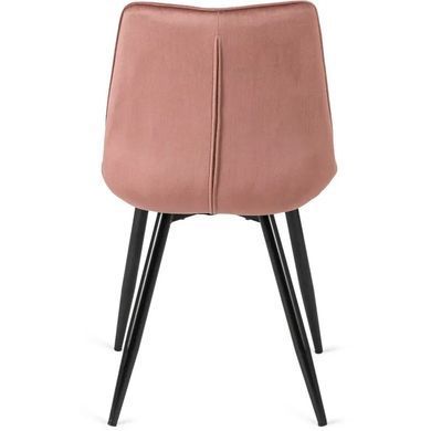 Стул бархатный MEBEL ELITE RIO Velvet, Розовый фотография