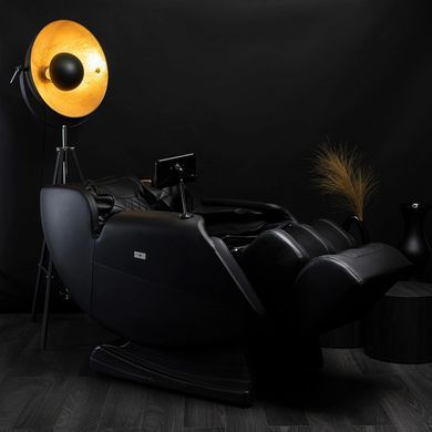 Масажне крісло MEBEL ELITE RX ULTRA PRO MAX екошкіра чорний фотографія
