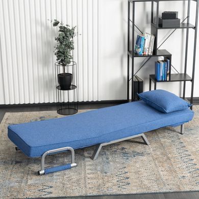 Крісло розкладне MEBEL ELITE BART, Синій фотографія