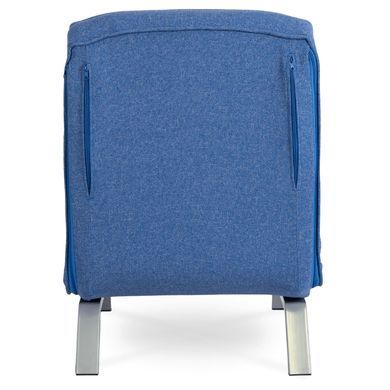 Крісло розкладне MEBEL ELITE BART, Синій фотографія