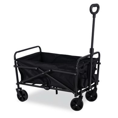 Садовий складаний візок GILBERT 70 л MEBEL ELITE Чорний